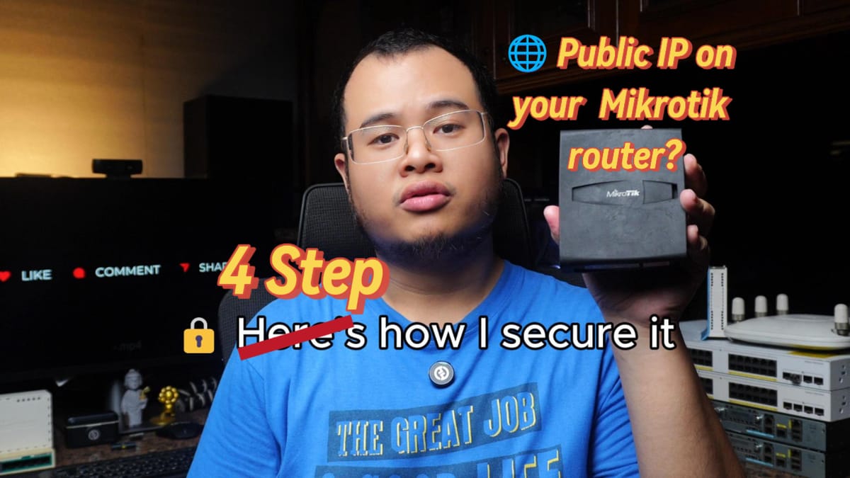 How I Secure My MikroTik RouterOS Router When Using a Public IP