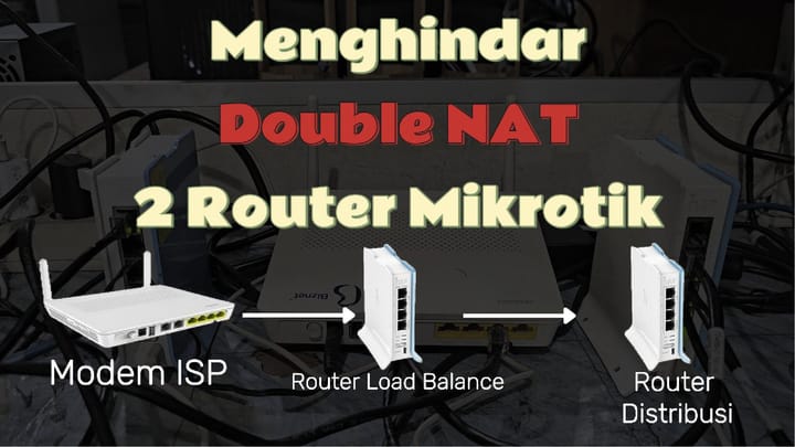 Membuat NAT Terpusat di MikroTik: Konfigurasi R1 & R2