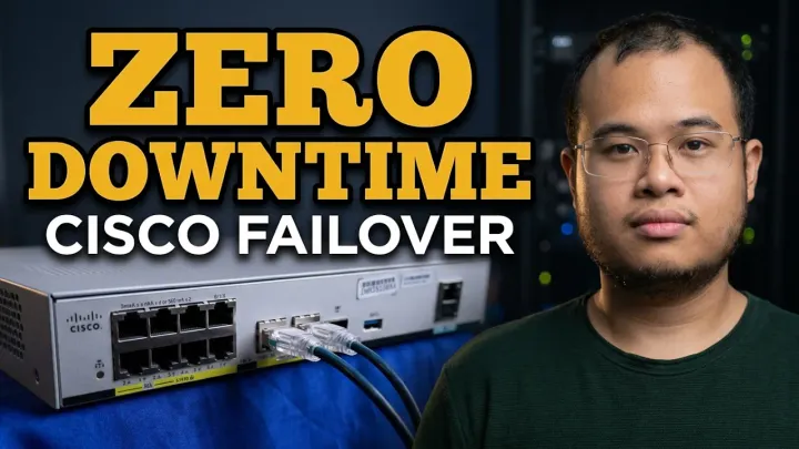 How to Configure Dual WAN Failover in Cisco IOS (IP SLA & Route Maps)
